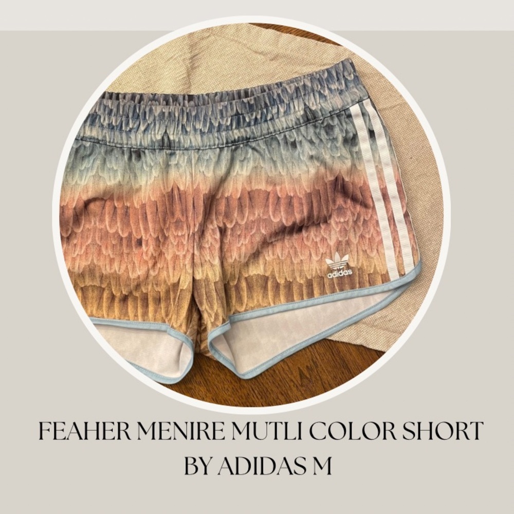 FEATHER MENIRE MUTLI COLOR SHORT BY ADIDAS M
